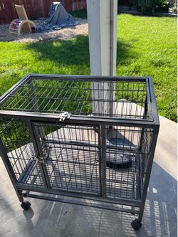 Metal pet cage