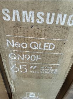 SAMSUNG 65-Inch Class Neo QLED 4K QN90F Series Neo Quantum HDR+, Dolby Atmos, Object Tracking Sound+, Anti-Glare, Gaming Hub, Q-Symphony, Smart TV wit