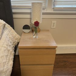 IKEA MALM 2-Drawer Nightstand/Chest