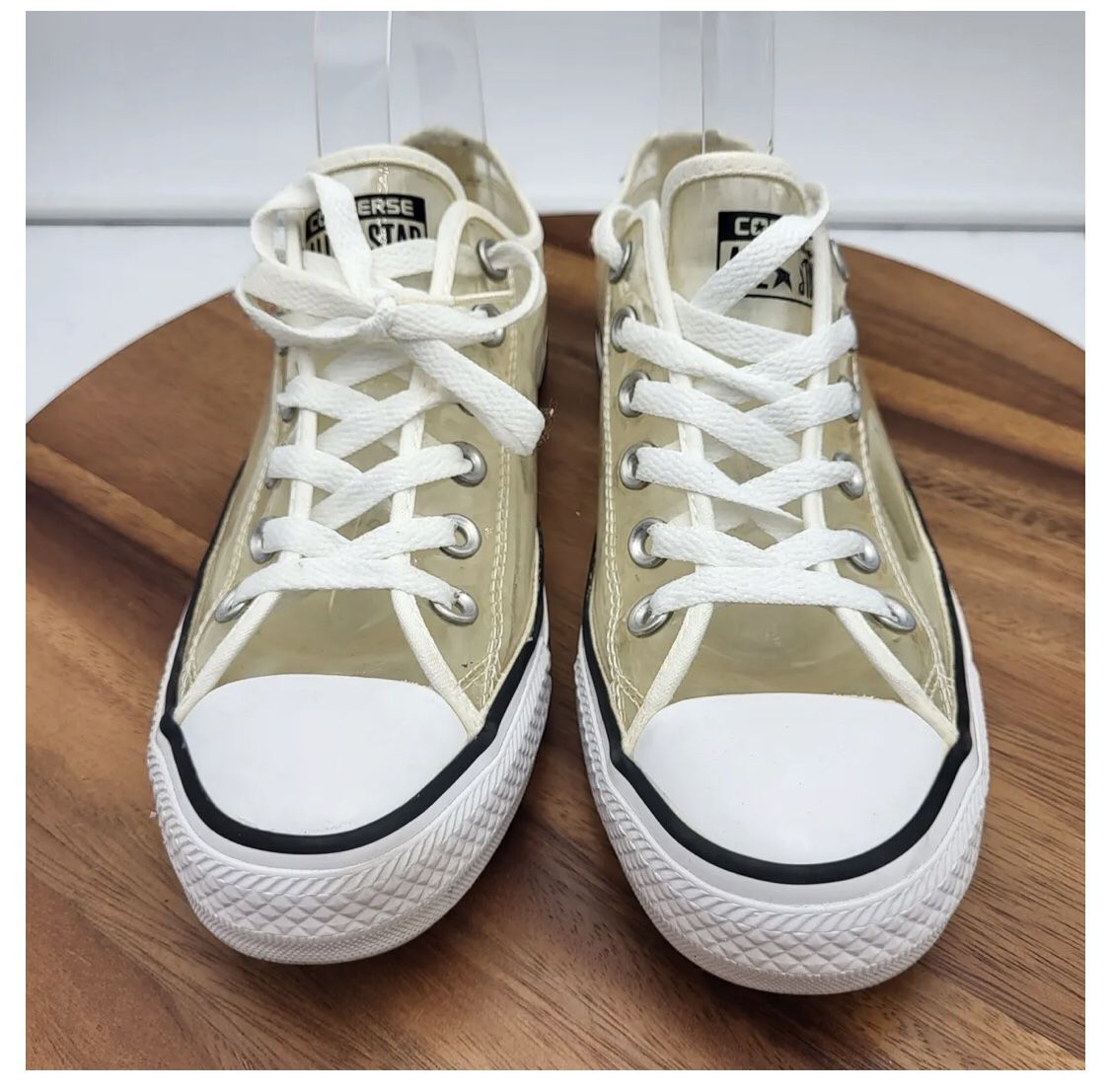 Sneakers CONVERSE ALL STAR size 7 Clear Transparent 
