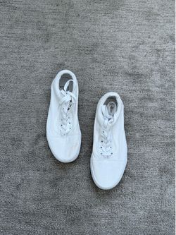 Vans white sneakers