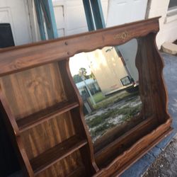 Wooden Mirror To Sit On Dresser