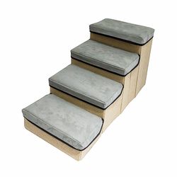 Folding Pet Dog Stairs Puppy Pet Steps with Storage