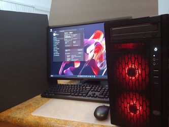 Gaming PC Tower AMD Ryzen 5 Radeon RX 570 8gb VRAM, 16GB RAM, NVMe WiFi 📶