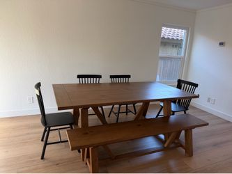 World Market table w/bench