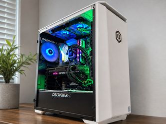 i7/RTX 3060Ti gamer computer black and white