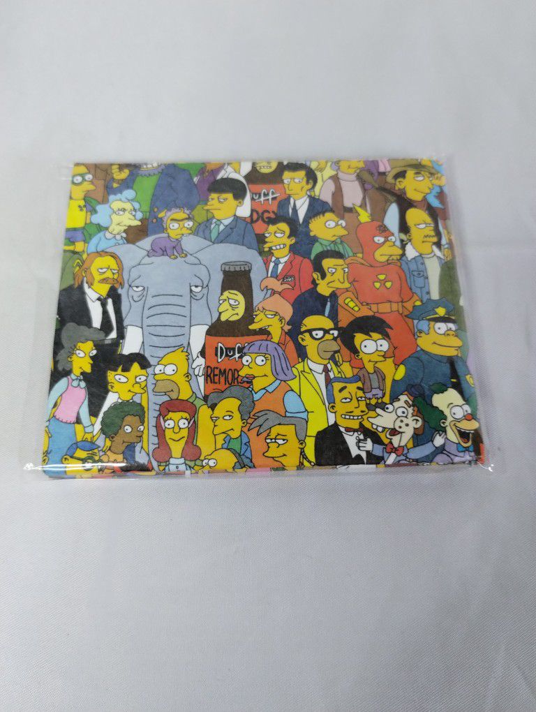 The Simpsons Mighty Wallet Paper Wallet (Loot Crate Exclusive) New in Plastic

