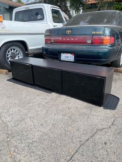 IKEA BESTA TV STAND Brown / Black