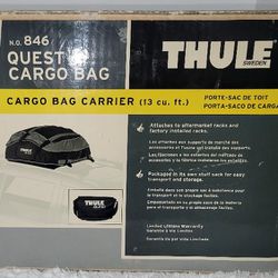 Thule Quest Cargo Carrier Never Used 