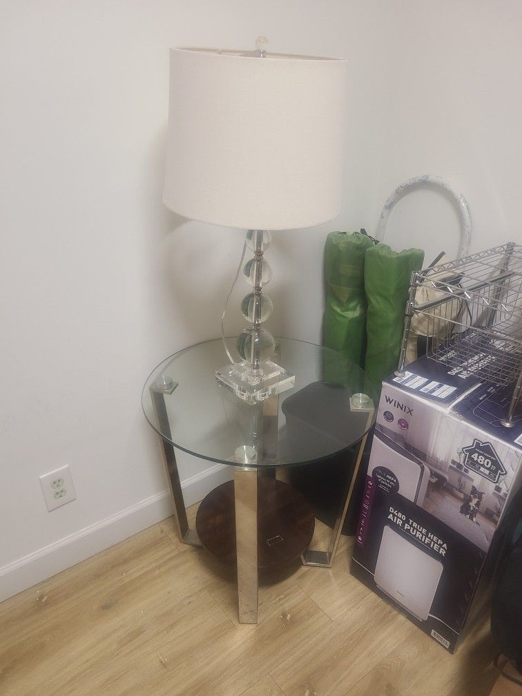 Lamp And End Table