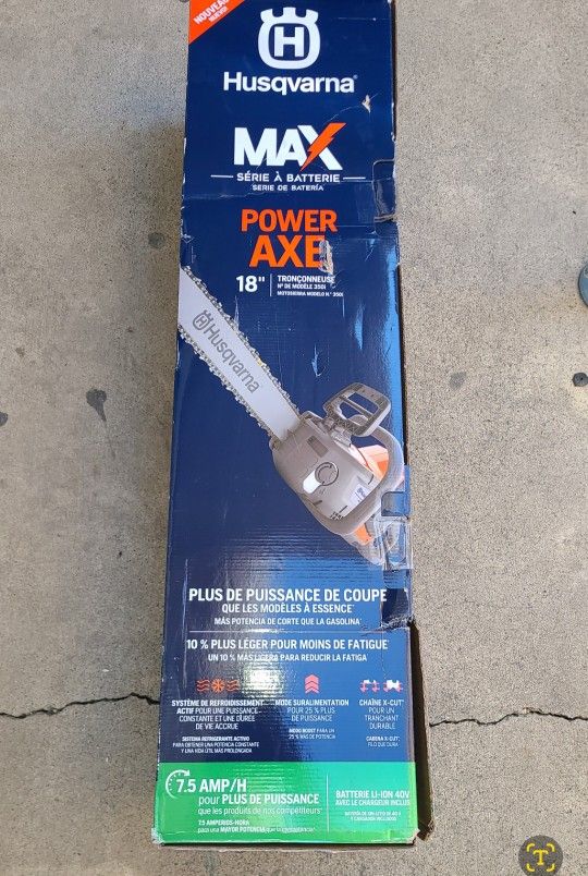 Husqvarna 350i 40v 18-in Brushless Battery Chainsaw