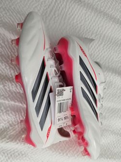 adidas Copa Pure IV Elite FG Firm Ground Soccer Cleats- Zero Metalic / Core Black / Lucid Red size 9.5 M 10.5 WI