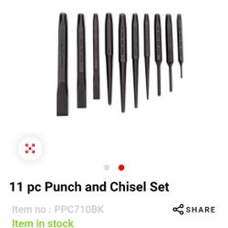 Snap On Punch Set 