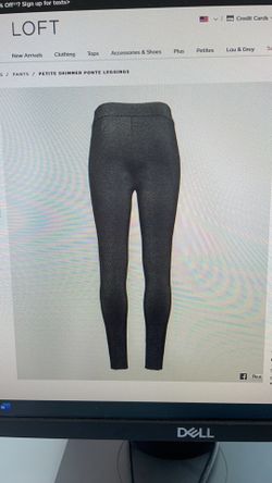 Loft Petite Ponte Leggings With Tags