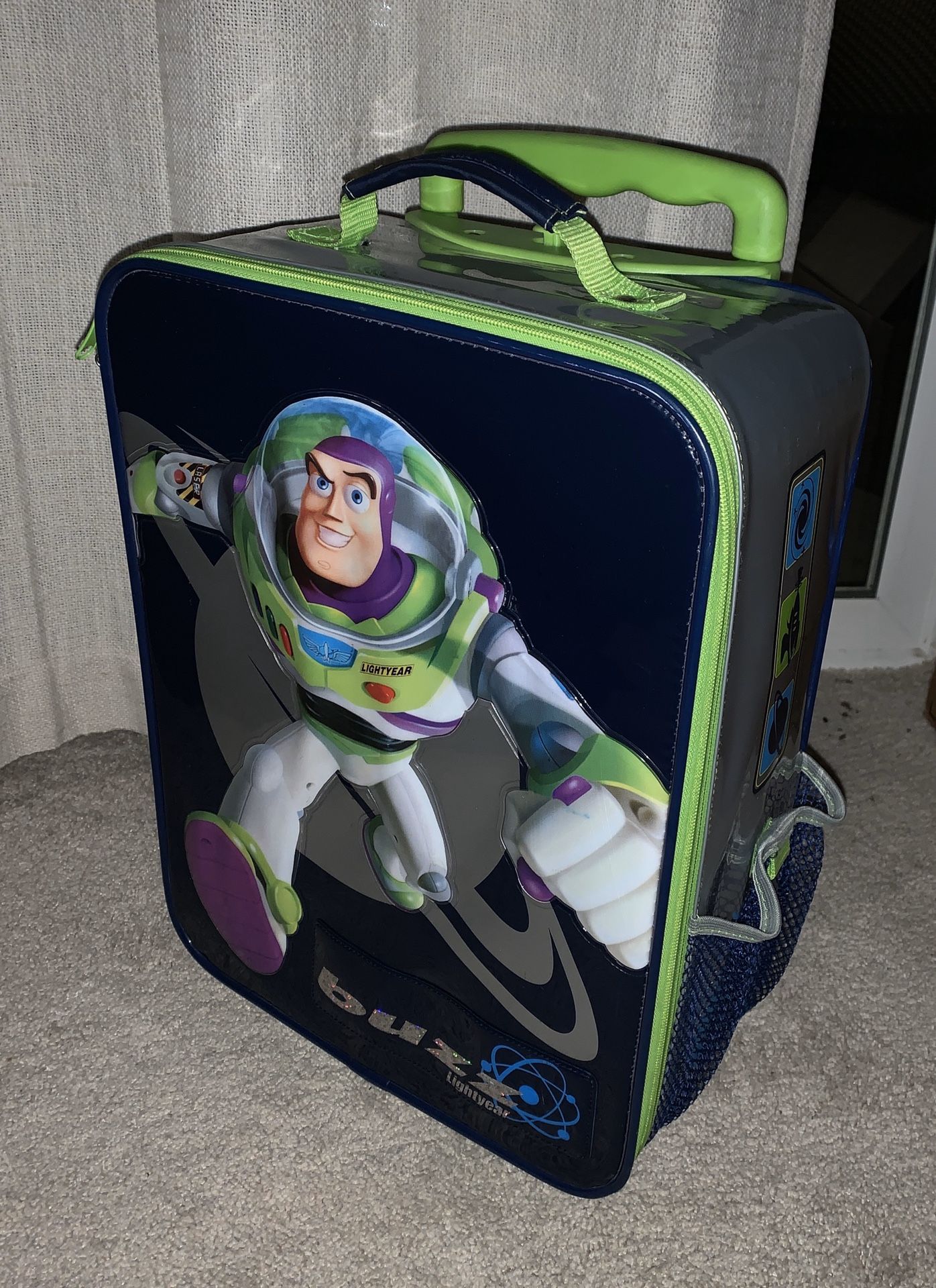 EUC kid’s 18” Buzz Lightyear Toy Story suitcase