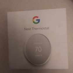 Brand New Google Nest SNOW Thermostat 