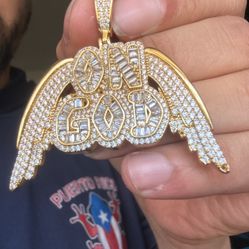 On God Pendant 🔥 14k Gf