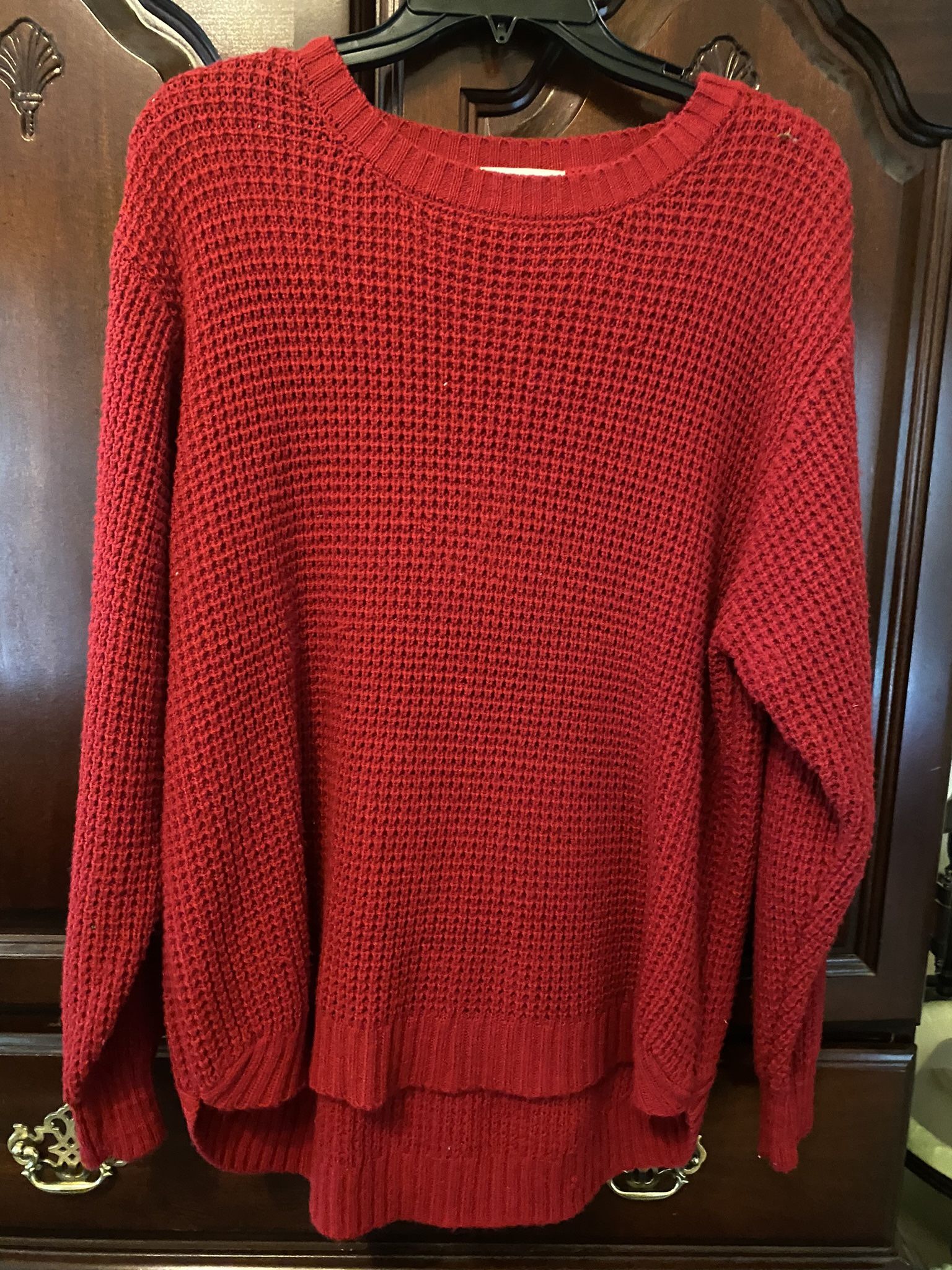 Pretty Red Sweater