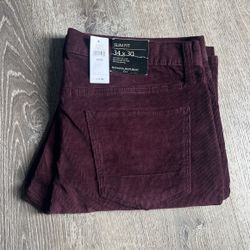 Banana Republic Corduroy Pants ( Mulberry )