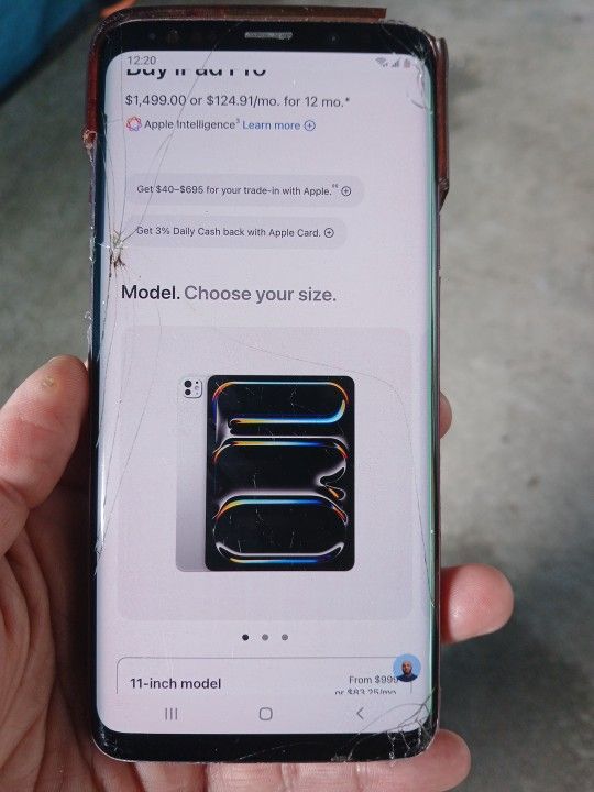 13 in iPad pro wifi +cell2 56gb 