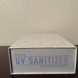 UV Sanitizer and Bluetooth Speaker 