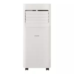 Vissani 5,000 BTU 115-Volt 3-in-1 Portable Air Conditioner Unit Cools up to 150 sq. ft. with Dehumidifier and Remote in White