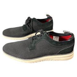 UGG Men's Union Derby HyperWeave Black Sneaker Trainers Size 9.5 EUC 1106993