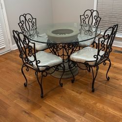 Free Bombay Glass Table