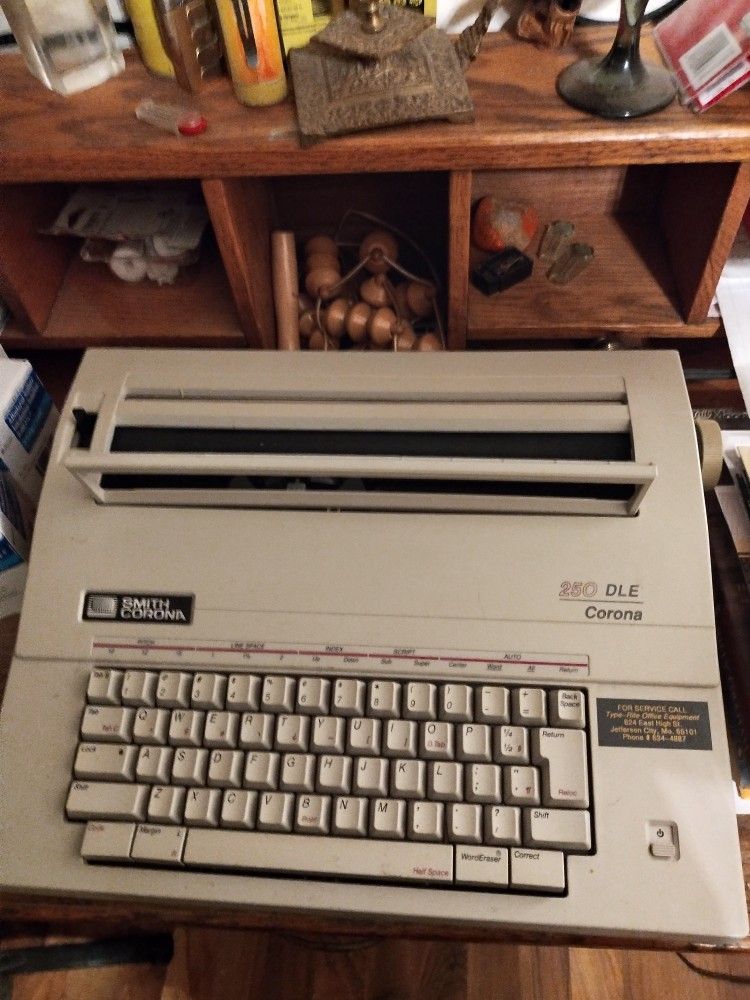 Antique Smith Corona Electric Type Writer