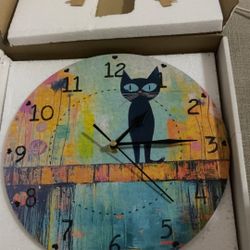 Cat Clock New