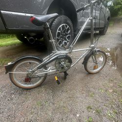 Dahon Folding Bike Vintage Stainless Steel,Made In England 