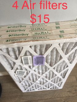 4 air filters