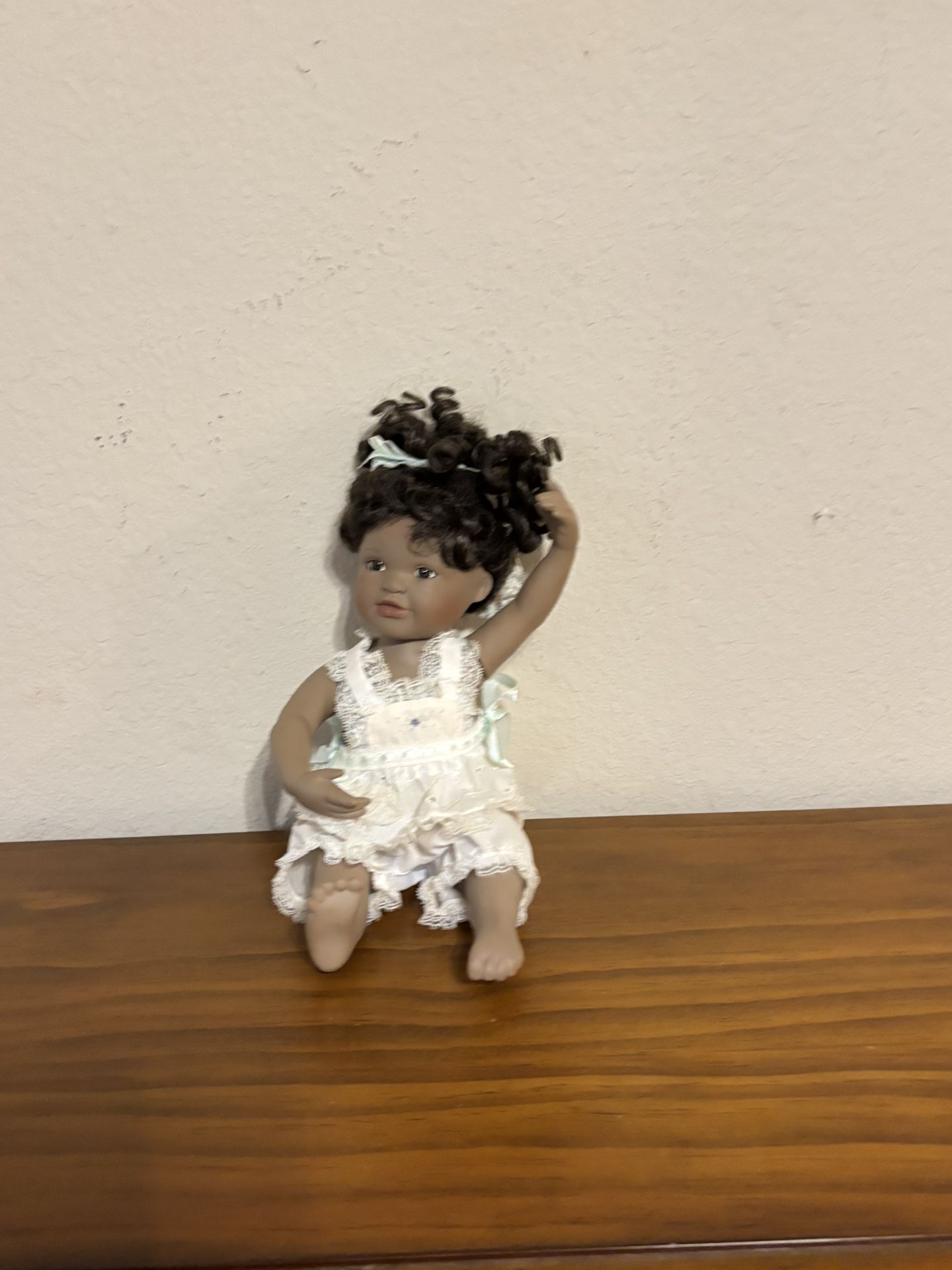 Little Girl Porcelain Doll