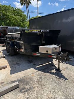 Used Southland 6 x 12 Low Sise Dump Trailer 10k
