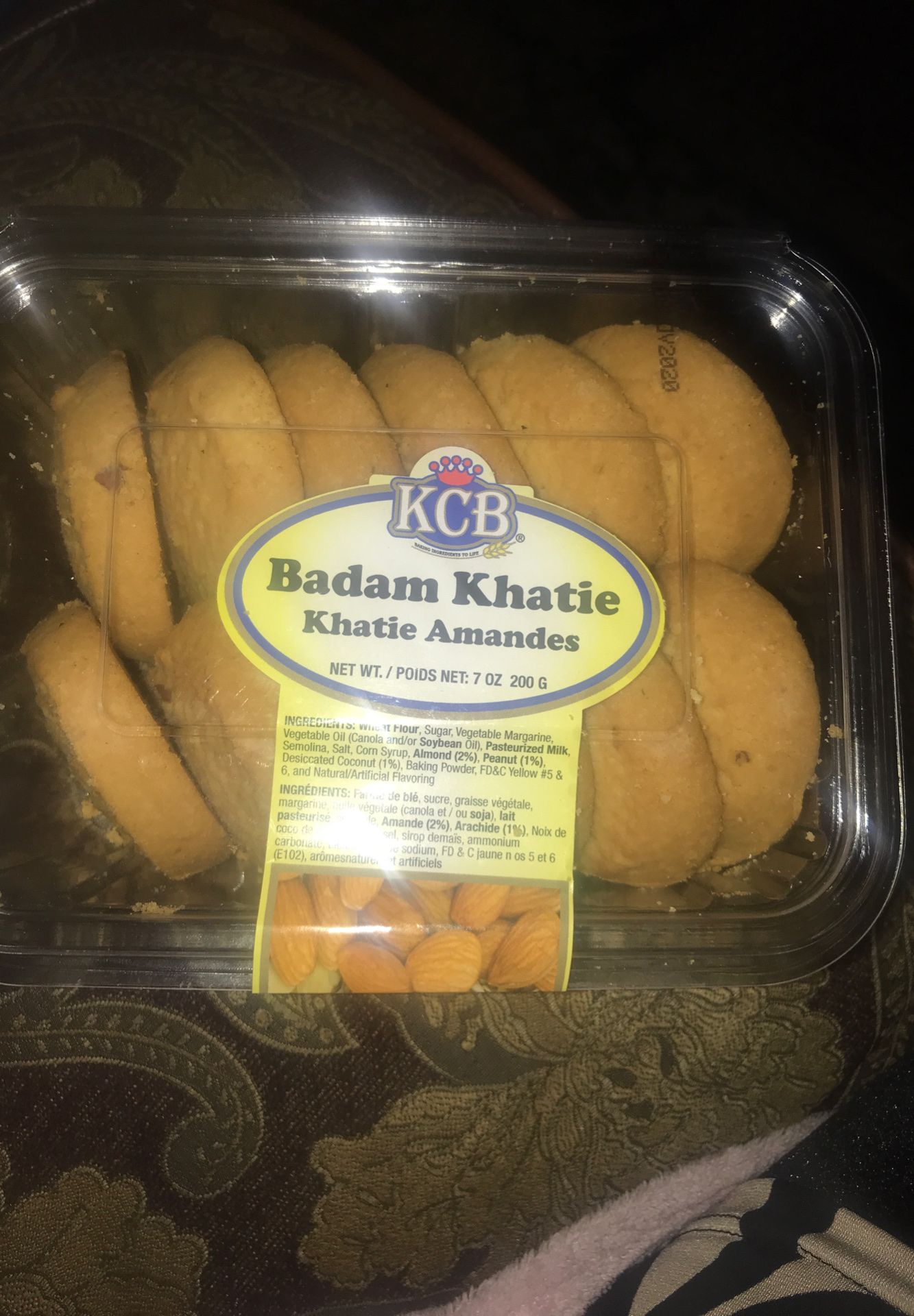 Butter cookies with Almond one pack for 3 or 12 boxes -27