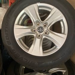 Set Tires And Rims For 2019 Toyota Rave 4