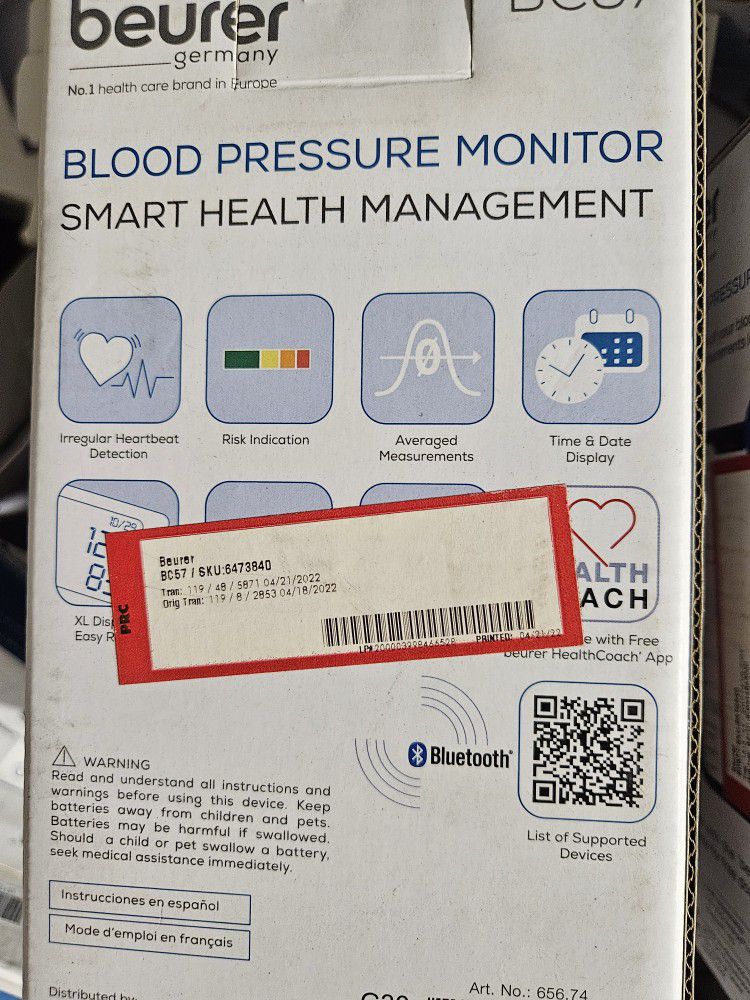 Blood Pressure Monitor 