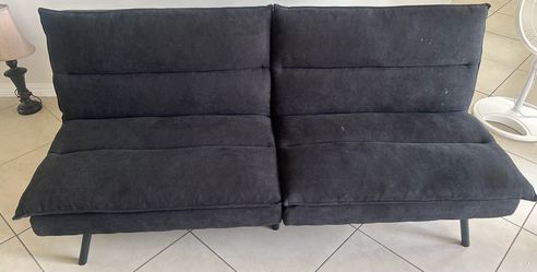 Black futon