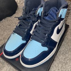 Jordan 1 patent UNC womens size 11