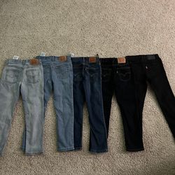 Levi Jeans Boys Size 7 