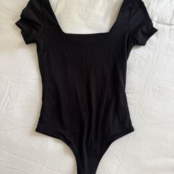 small black bodysuit 