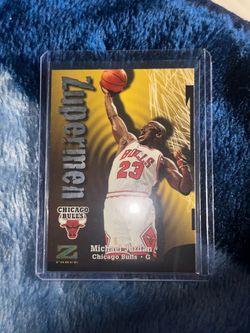 Michael Jordan Z-Force Zupermen Basketball Card