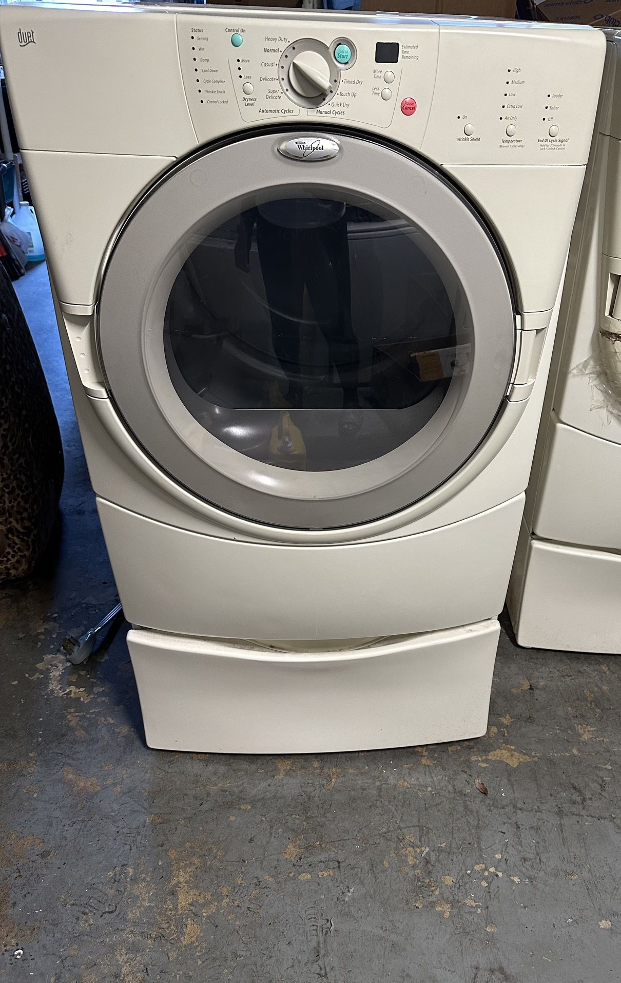 Whirlpool Duet Washer And dryer Used Selling Together for Sale in