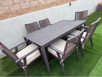 Patio table set