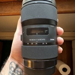 Sigma 18-35mm Art Lens For Canon 