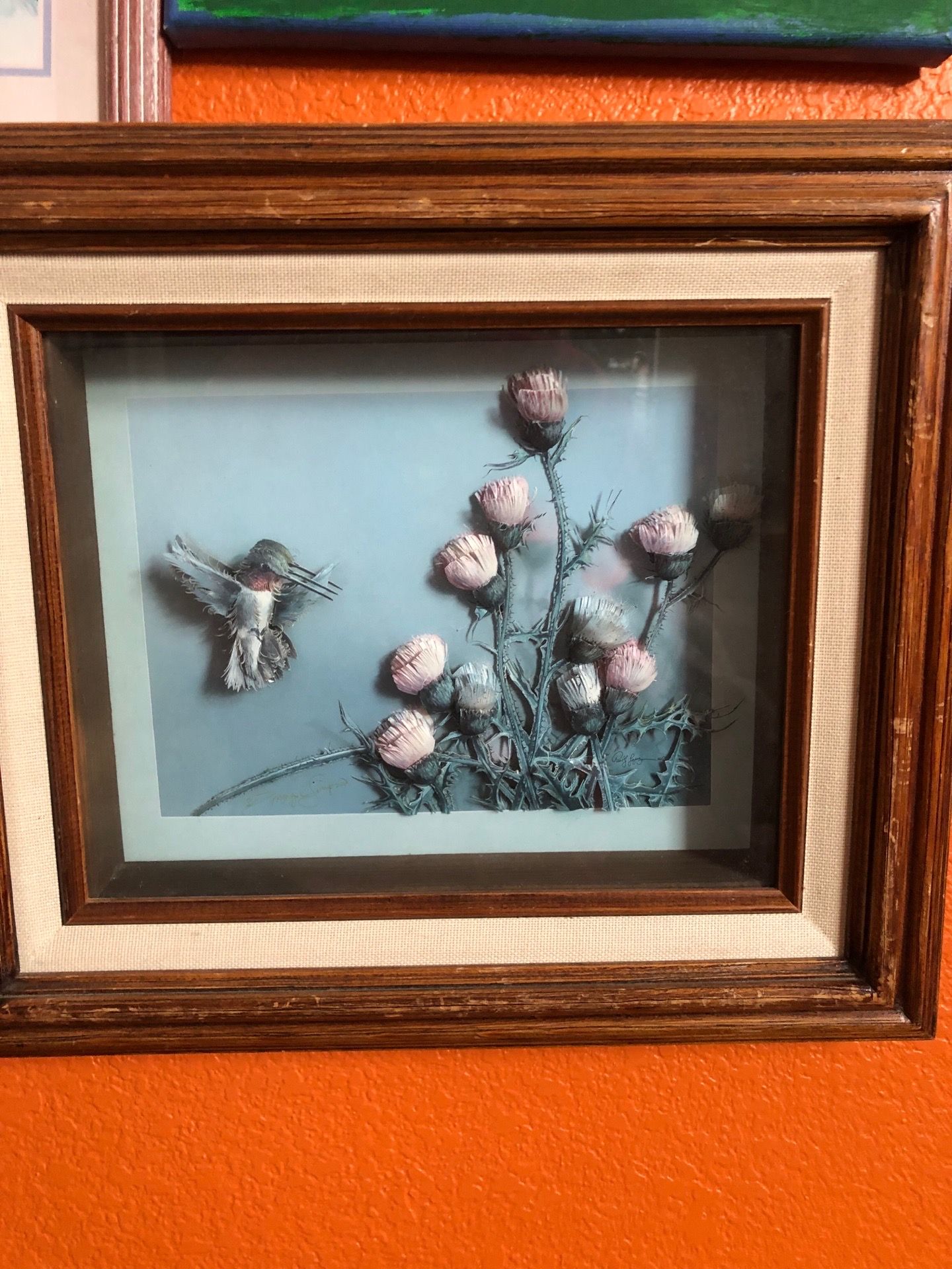 HUMMINGBIRD 3D PICTURE