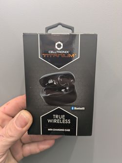 Brand New Wireless Bluetooth Earbuds w/ Charging Case – Sealed