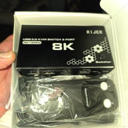 4K/120HZ HDMI KVM Switch, USB 3.0 Switcher