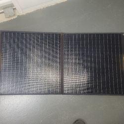 80 Watt Portable Solar Panel + Charging Hub