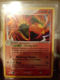 Typhlosion 2007 pokemon card